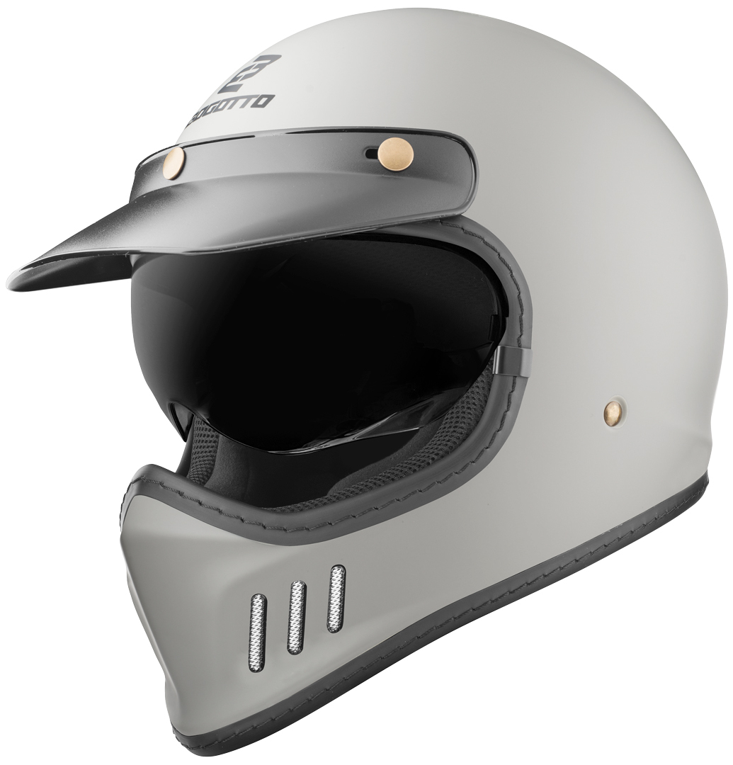Bogotto FF980 Cască Caferacer Cross Grey matt S Figura 2