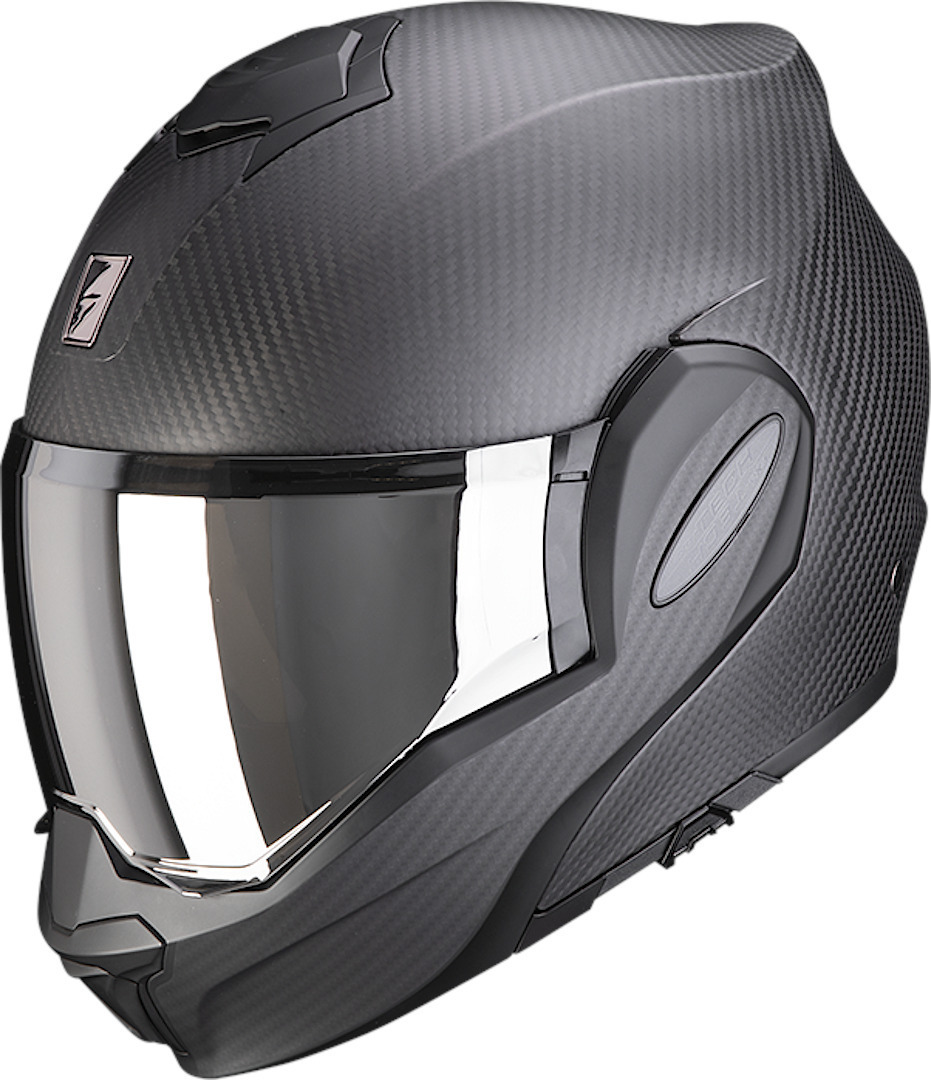 Scorpion Exo-Tech Evo Solid Carbon Helm Black Matt XL (60/61) Figuur 1