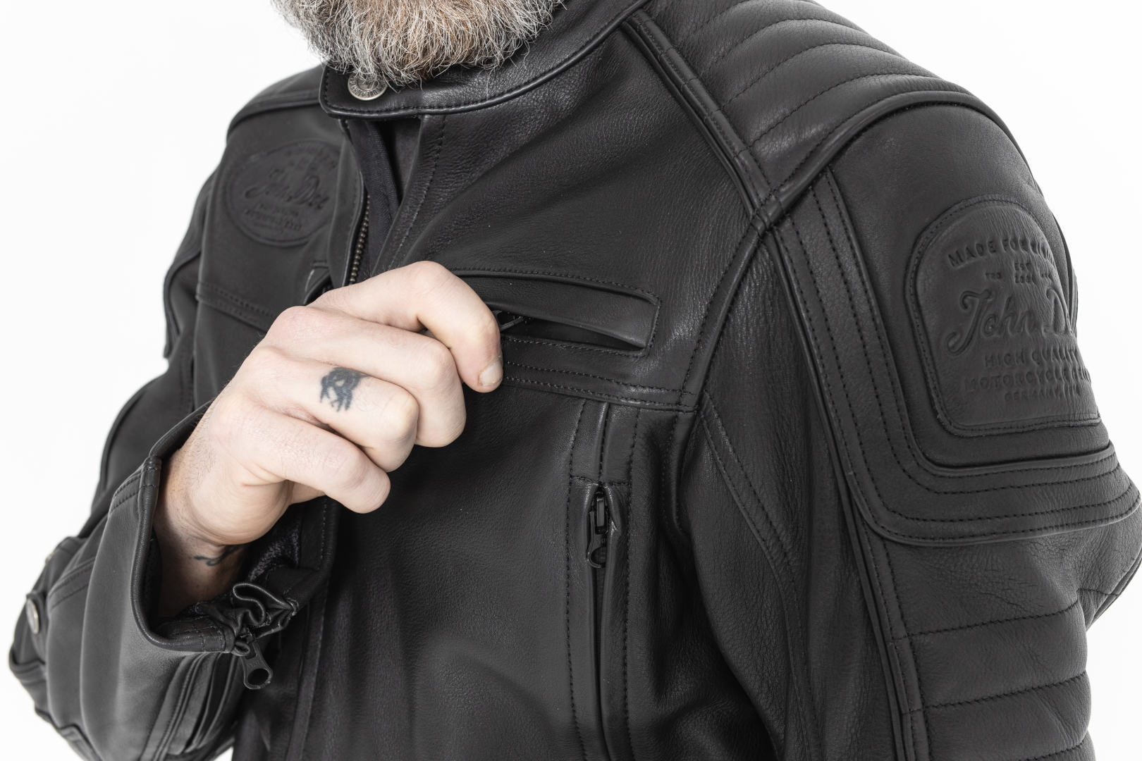 John Doe Technical XTM Blouson de moto en cuir L Figure 10