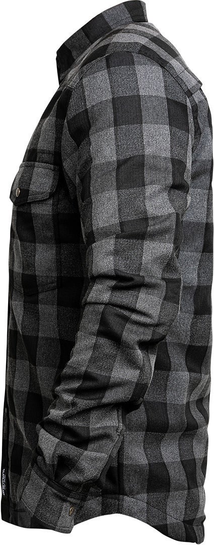 John Doe Motoshirt Skjorte grå/sort 4XL Figur 4