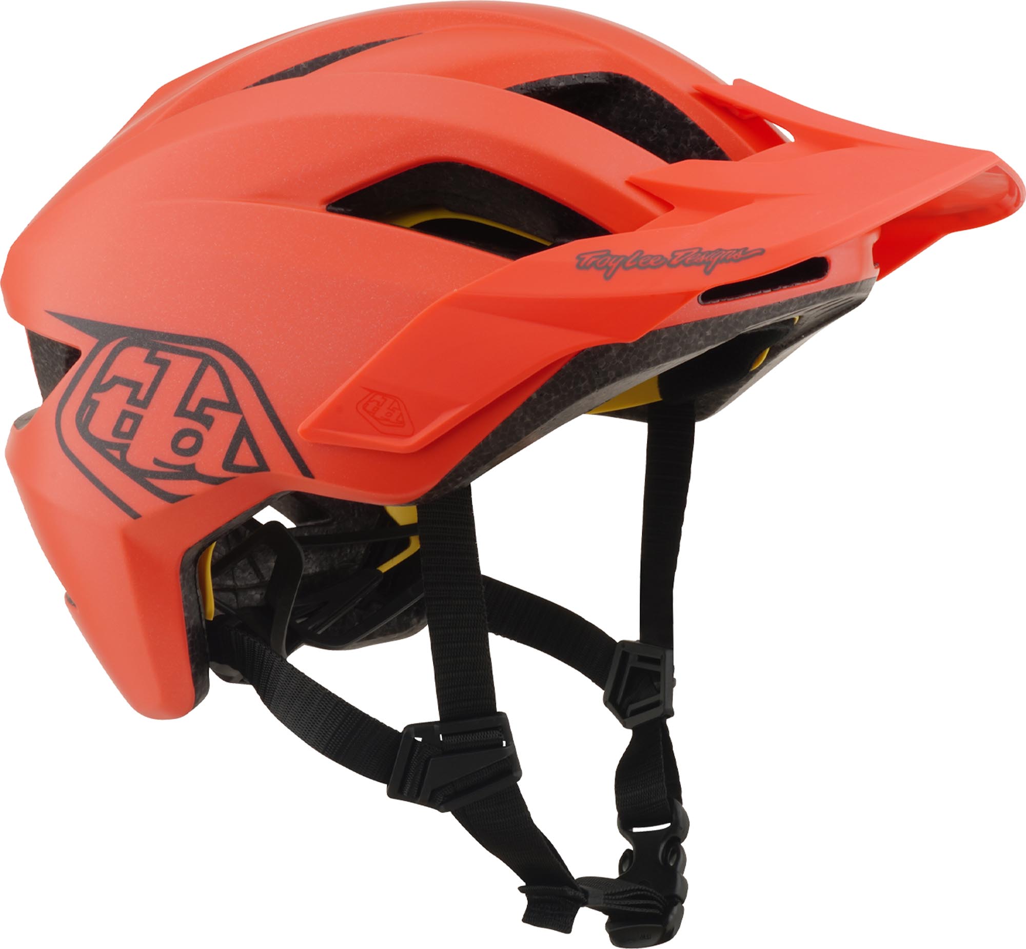Troy Lee Designs Mips Flowline Point Casco per biciclette giovanili Red Matt 48-53 cm Figura 2