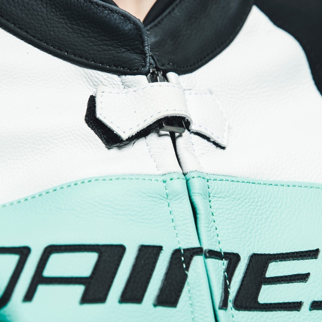 Dainese Mirage Costum de piele de motocicletă pentru doamne în două piese negru/gri/verde 48 Figura 10