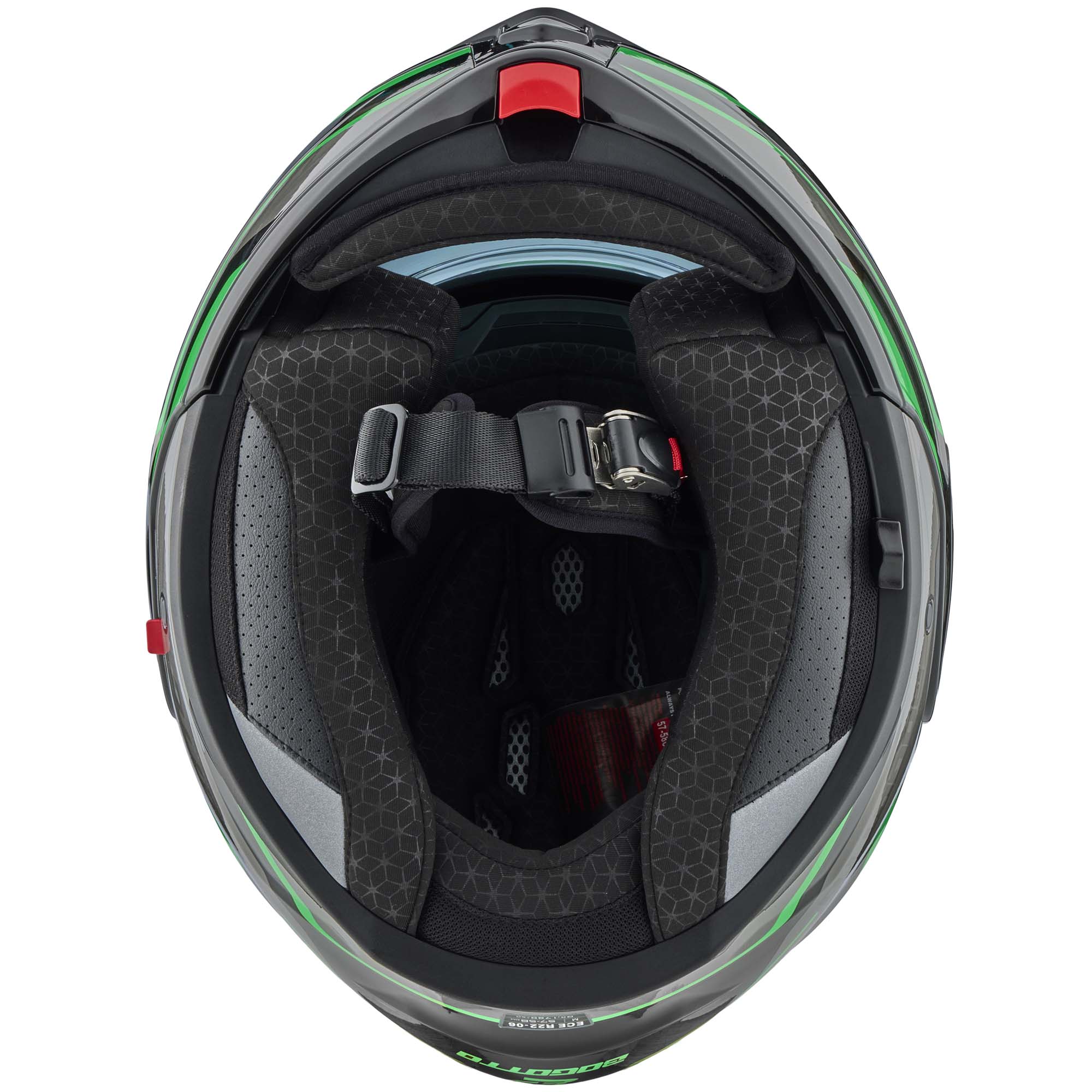 Bogotto FS-X600 Vyda Cască negru/gri/verde XL Figura 8