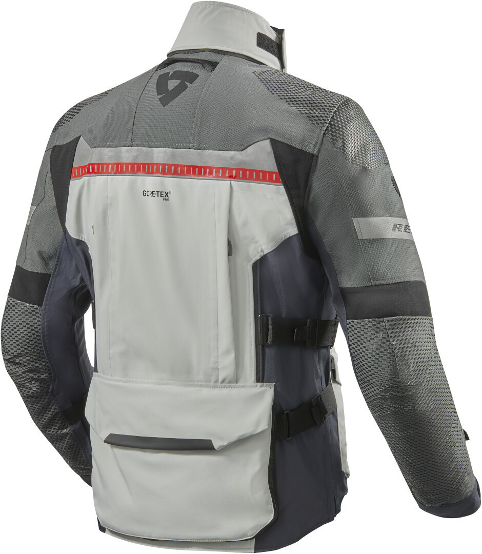 Revit Dominator 3 GTX Jachetă textilă pentru motociclete Gri/Albastru M Figura 2