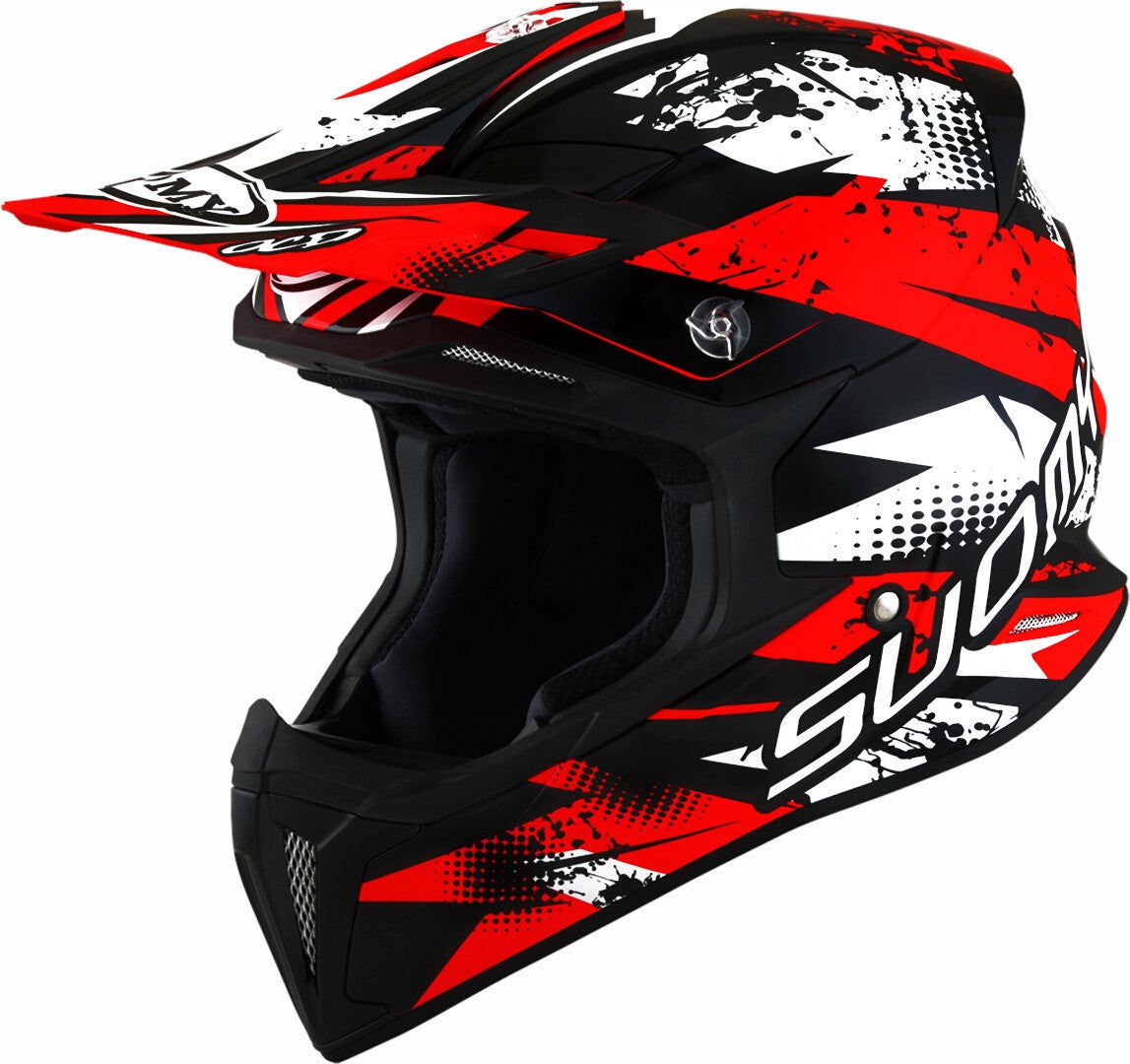Suomy X-Wing Gap Casco Motocross rosso/nero/bianco M Figura 7