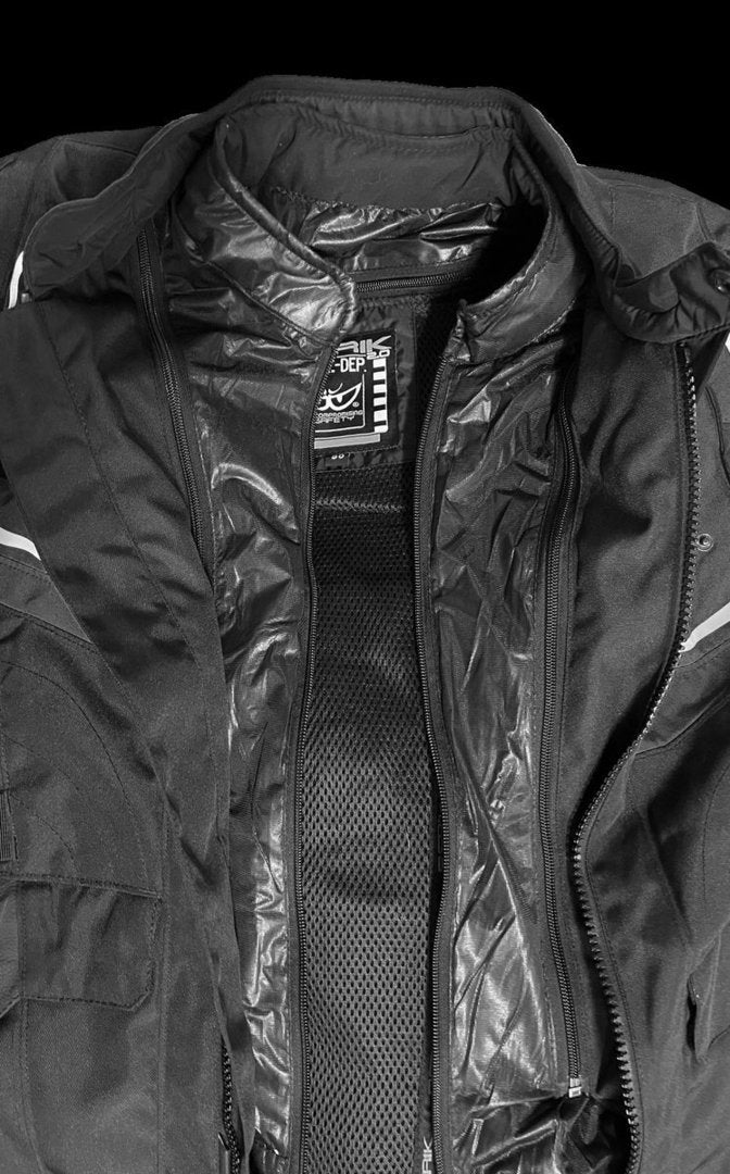 Berik Safari Pro Waterproof 3in1 Motorcycle Textile Jacket black 54 Figure 3