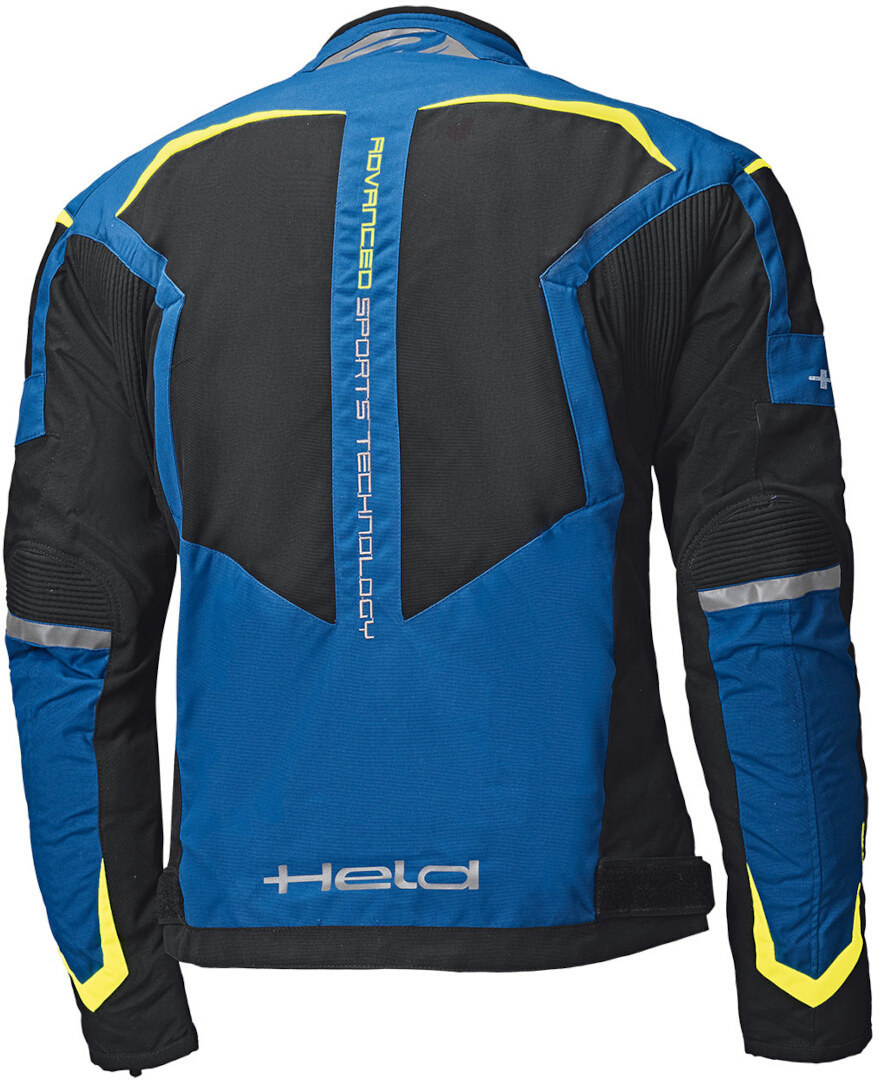 Held Zelda Motorcycle Textile Jacket blue/neon-yellow L Figure 2