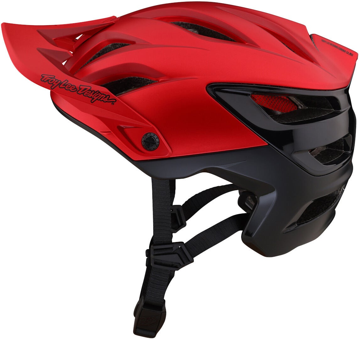 Troy Lee Designs A3 Uno MIPS Casco da bicicletta rosso/nero XL/XXL Figura 1
