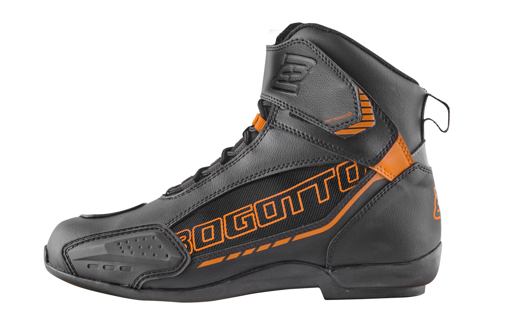 Bogotto GPX Motorcykel sko sort/orange 37 Figur 2