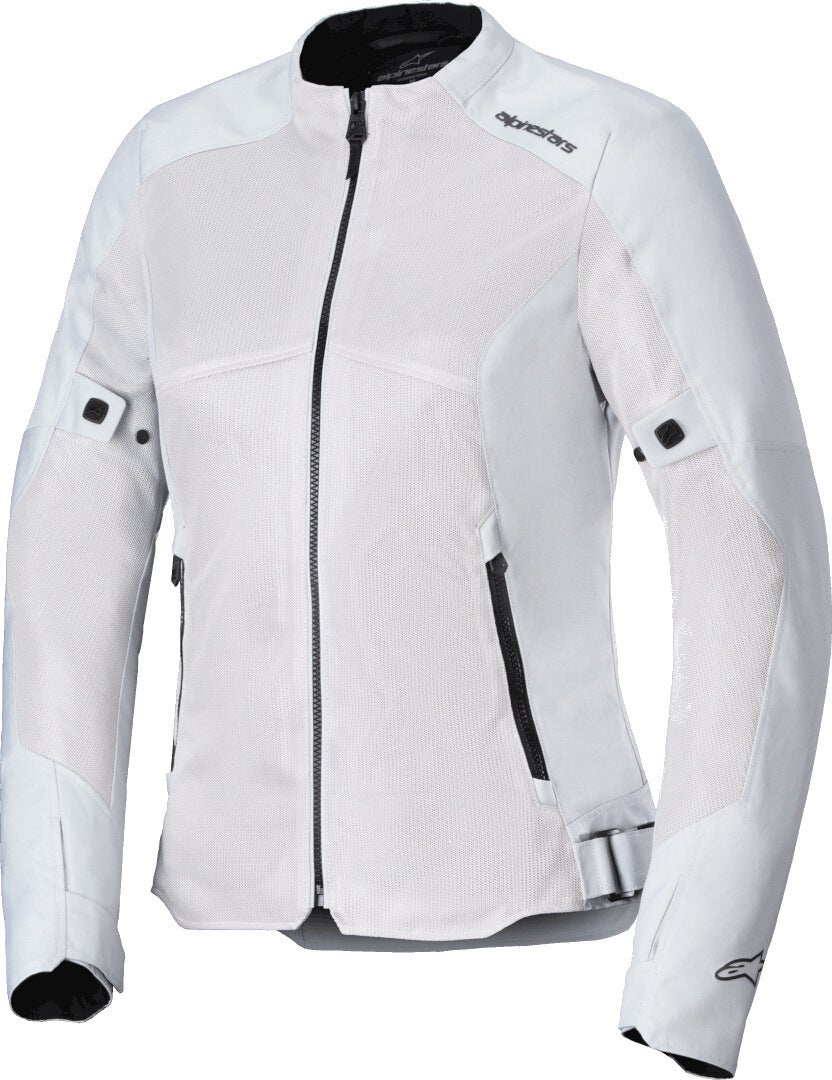 Alpinestars Women's Silver Stella C-1 Air Motorcycle Textile Jacket
