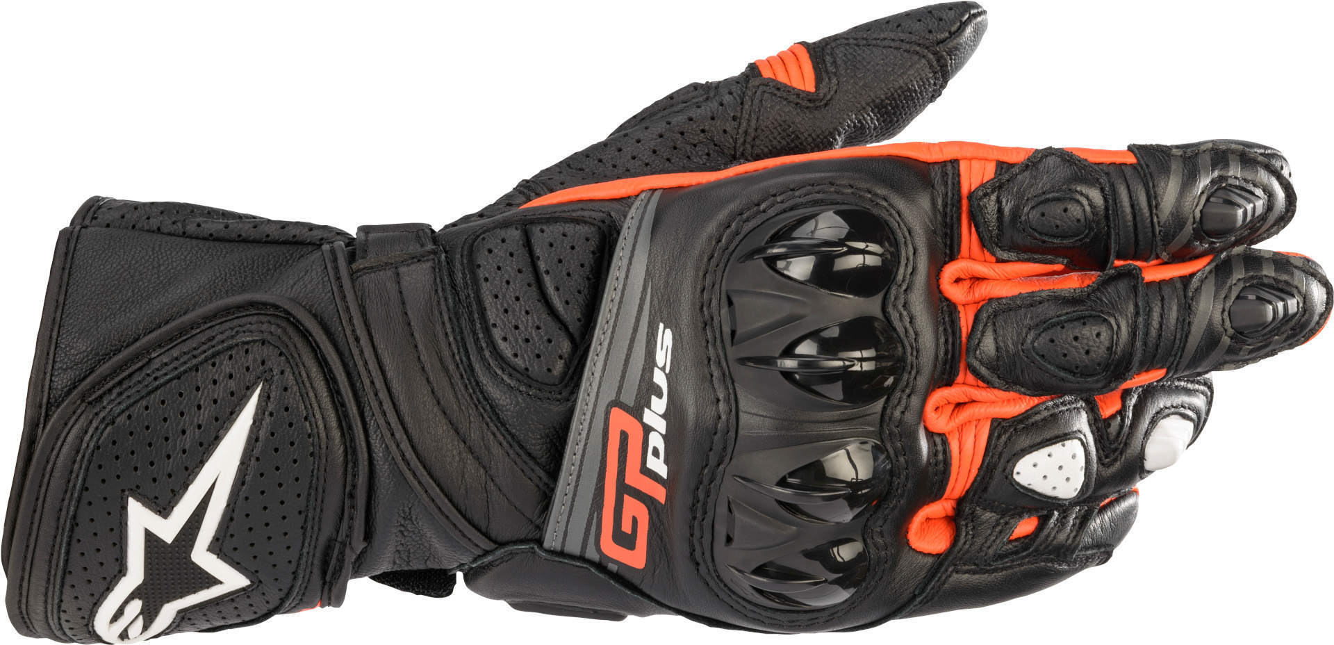 Alpinestars GP Plus R V2 Motorcykel handsker sort/rød M Figur 1