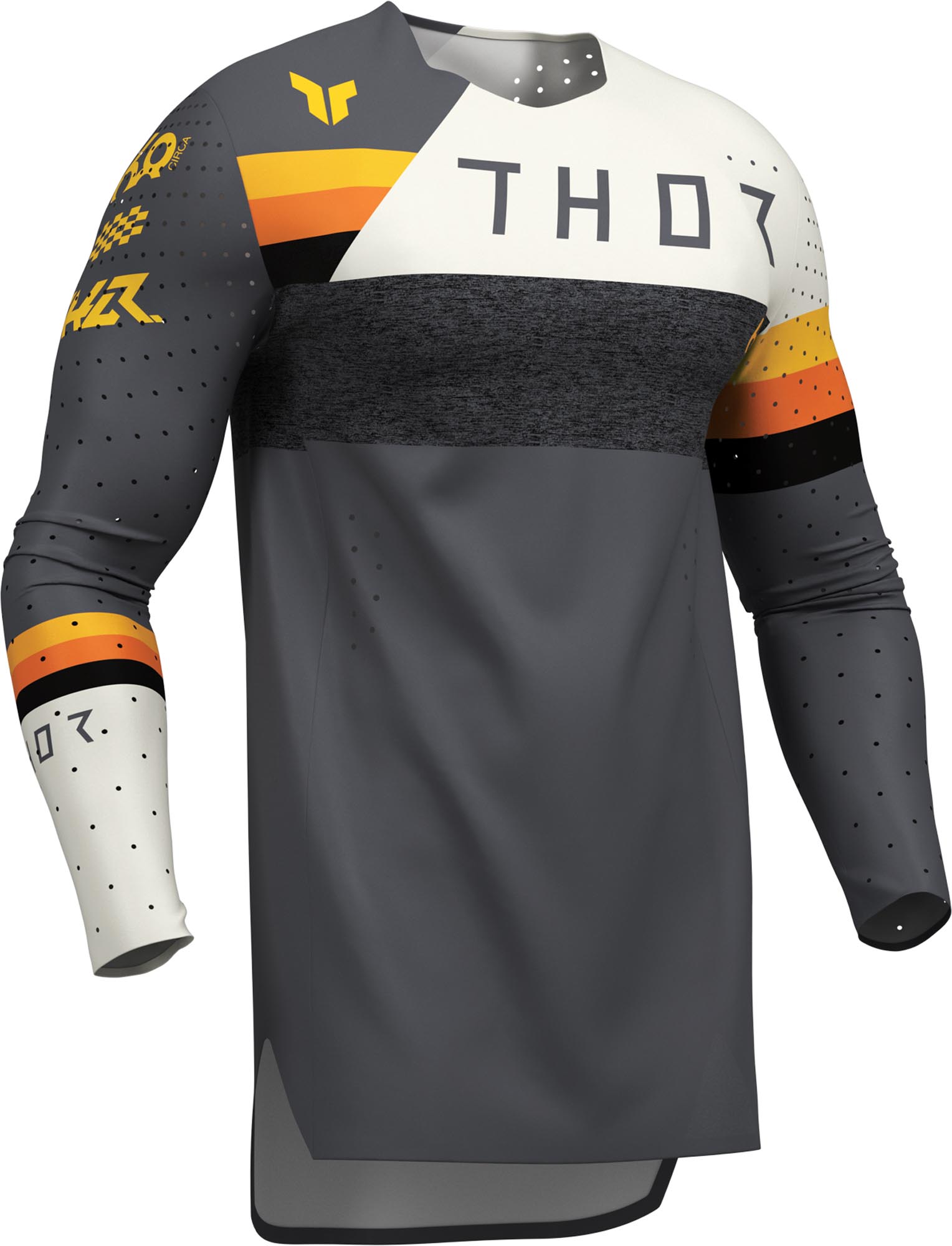 Thor Sportmode League Maglia da motocross grigio 2XL Figura 2