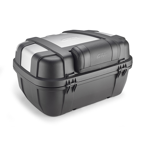 GIVI Trekker 52 Monokey Aluminiumtoppfodral Svart/Silver 52 Ltr. Figur 4