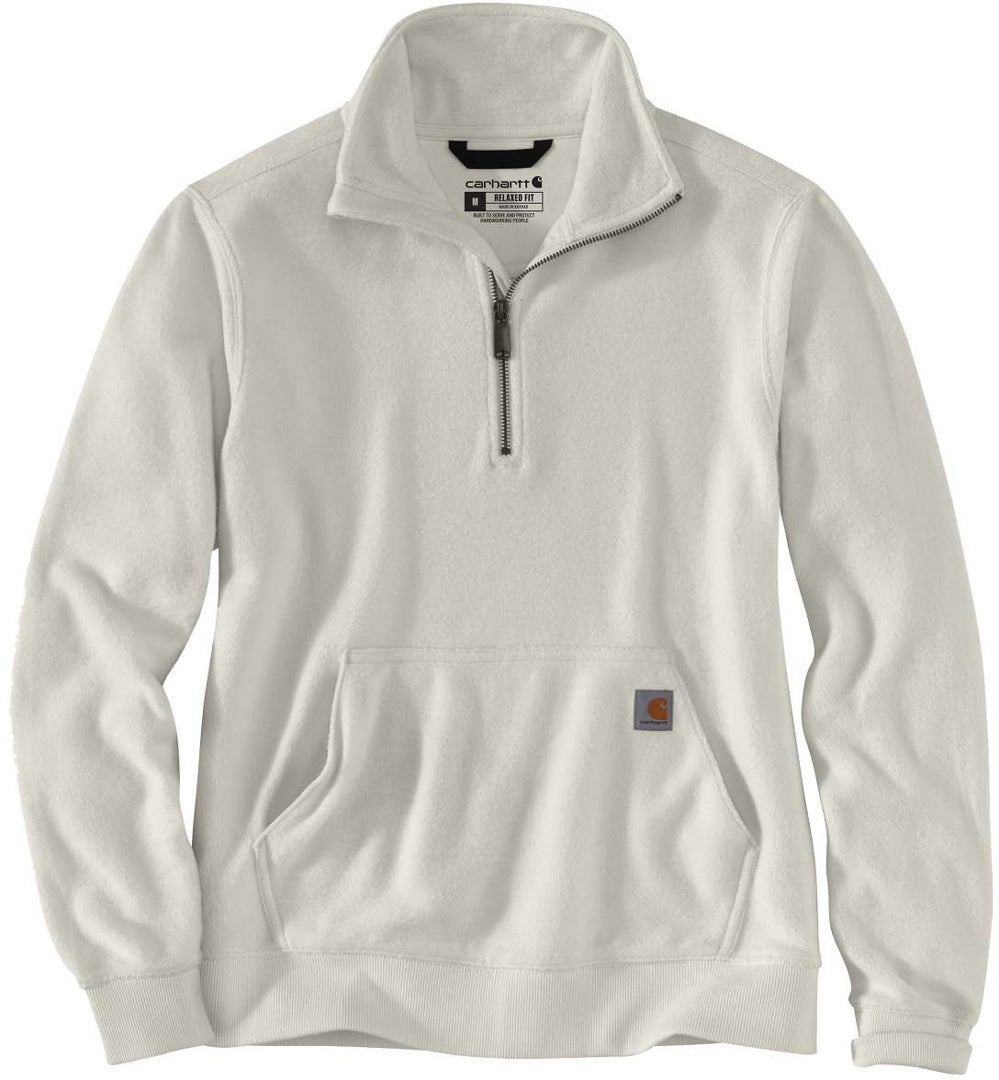 Carhartt Midweight Half Zip Dame Sweatshirt hvid M Figur 1