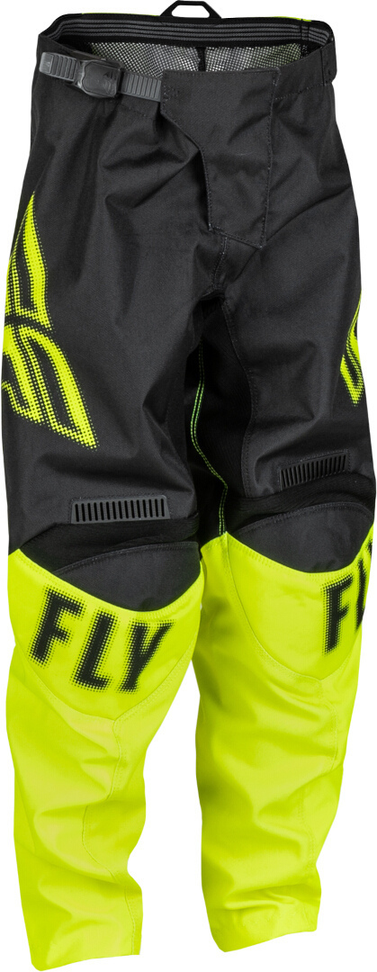 Fly Racing F-16 Pantaloni de motocross pentru tineret negru/neon 26 Figura 1