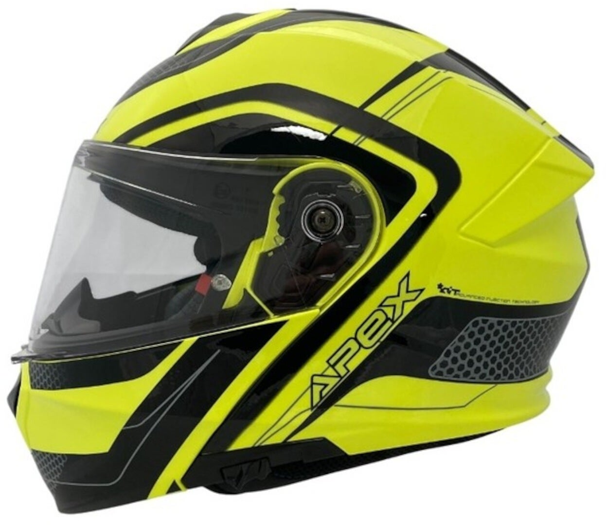 APEX MI100 Porto Casco nero/giallo XXL (63/64) Figura 1