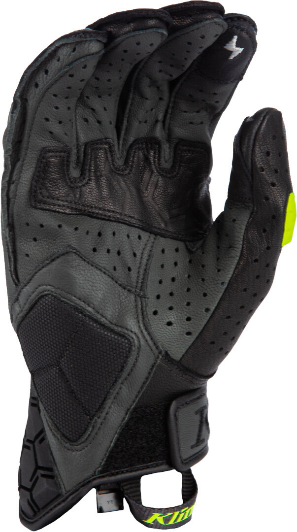 Klim Badlands Aero Pro Short 2024 Mănuși de motocicletă negru/galben S Figura 2