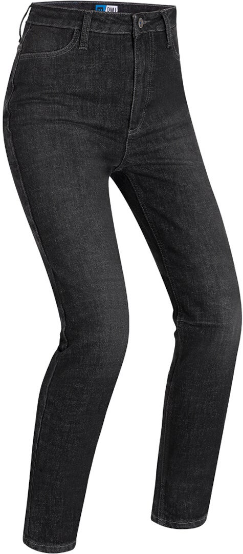 PMJ Sara Dames Motorcycle Jeans Zwart 38 Figuur 1