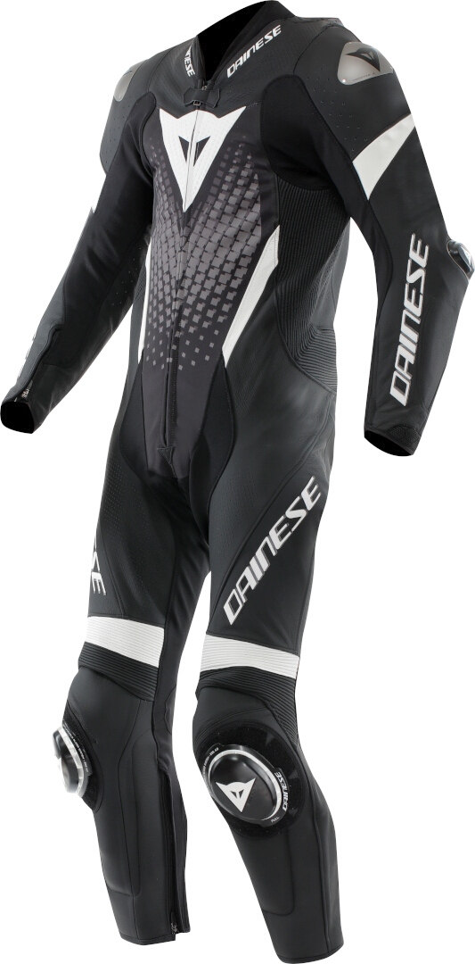 Dainese Laguna Seca 6 2.0 Eénstuks Motorfiets Leren Pak zwart/wit 58 Figuur 1