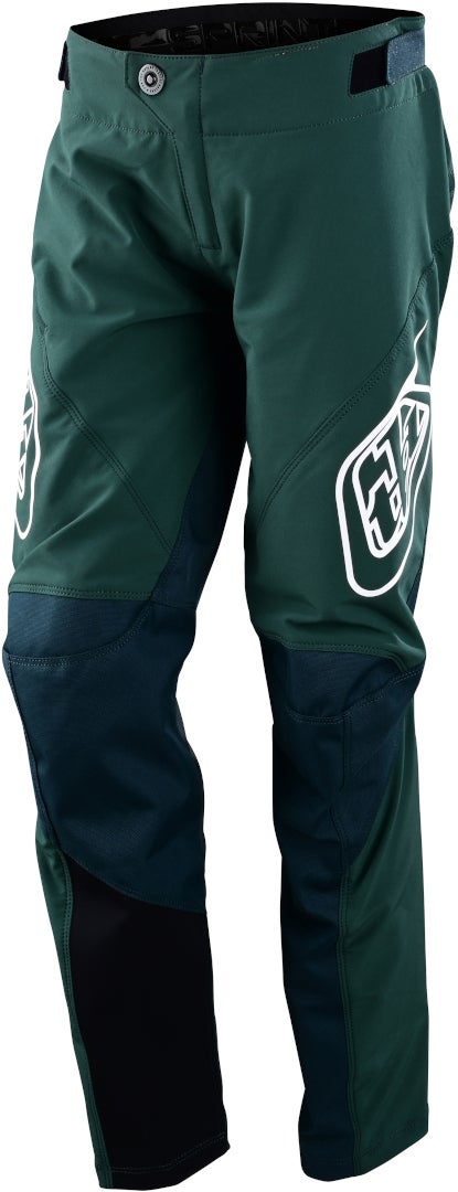 Troy Lee Designs Sprint Jeugd Fietsbroek donkergroen 22 Figuur 1