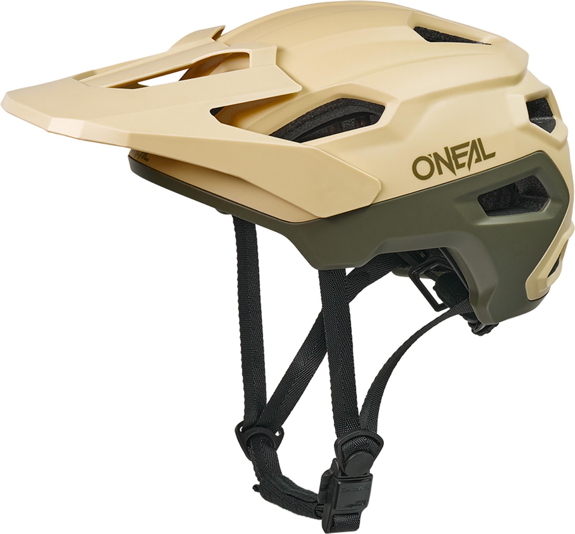 Oneal Trailfinder Evo Solid Kolesarska čelada Green/Sand S/M (54-58) Slika 4