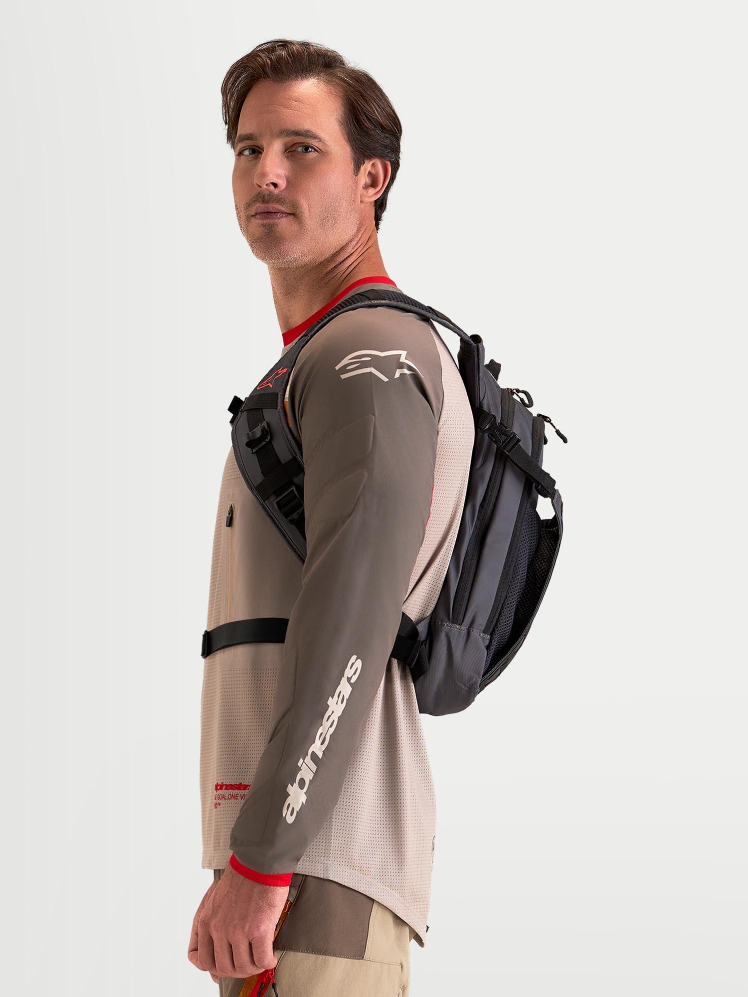 Alpinestars AT-9 Motorradrucksack dunkelgrau Abbildung 3