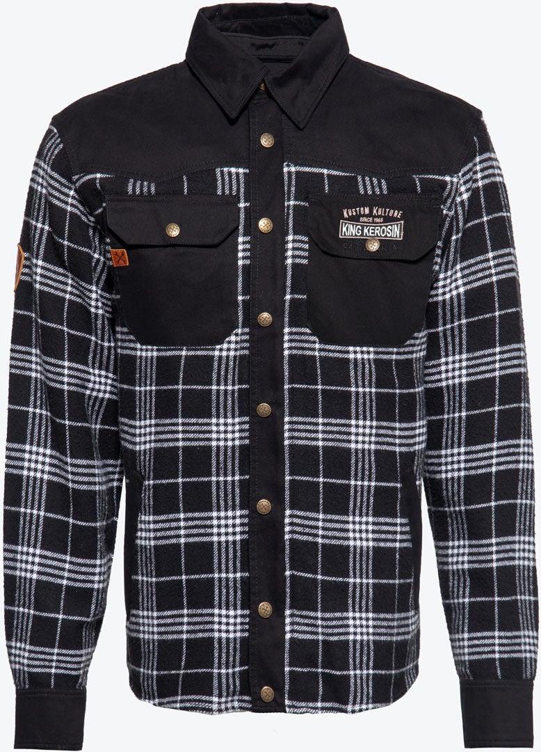 King Kerosin KK Kustom Kulture Workwear Shirt 4XL Figure 1