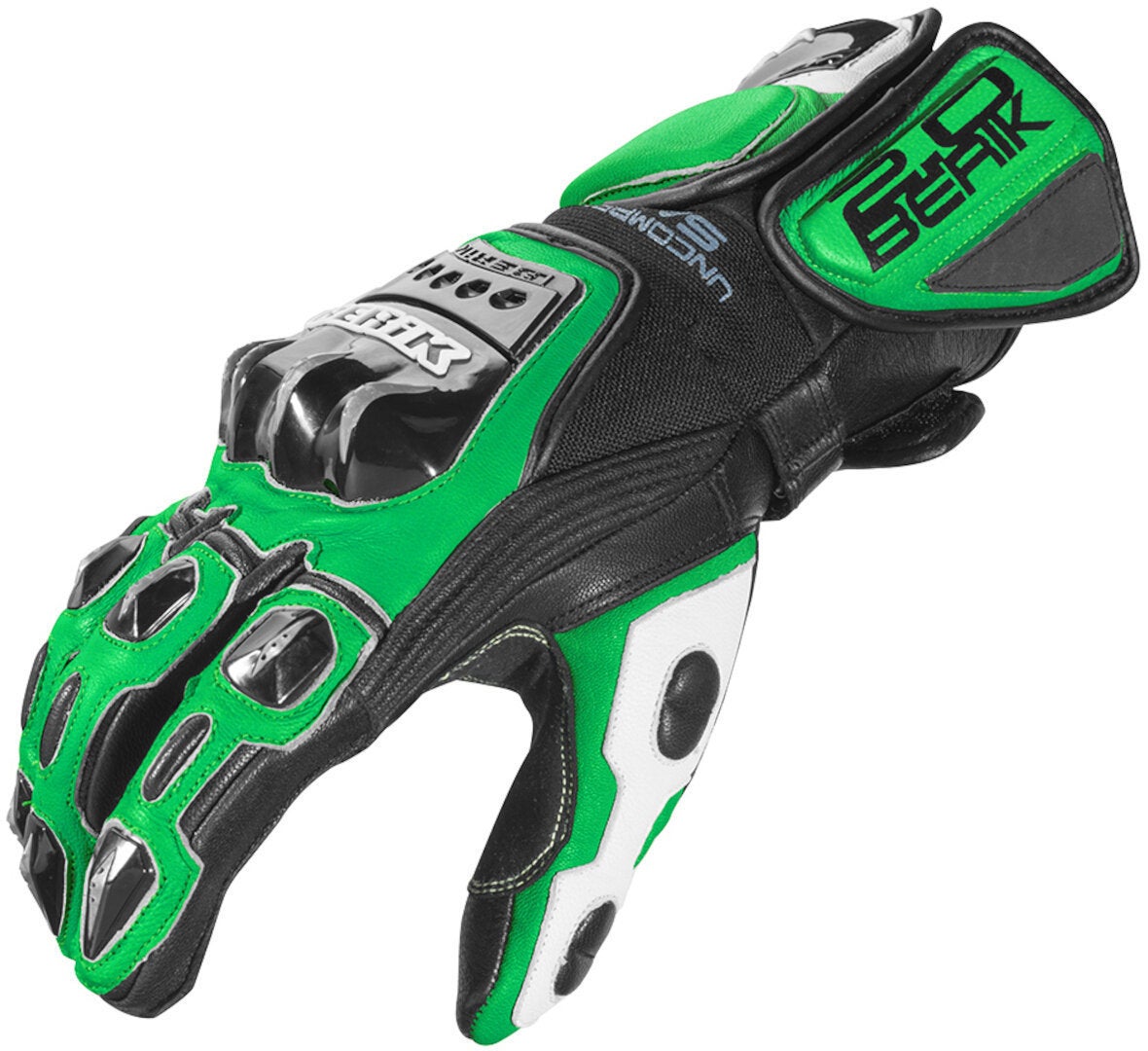 Berik MIsano Motorradhandschuhe schwarz/grün M Abbildung 3