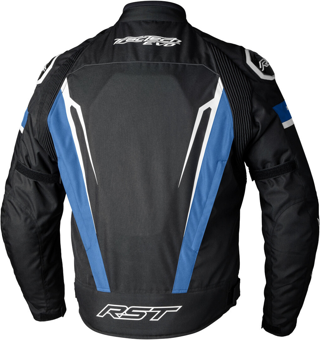 RST Tractech EVO 5 waterproof Motorcycle Textile Jacket black/blue XXL Figure 2