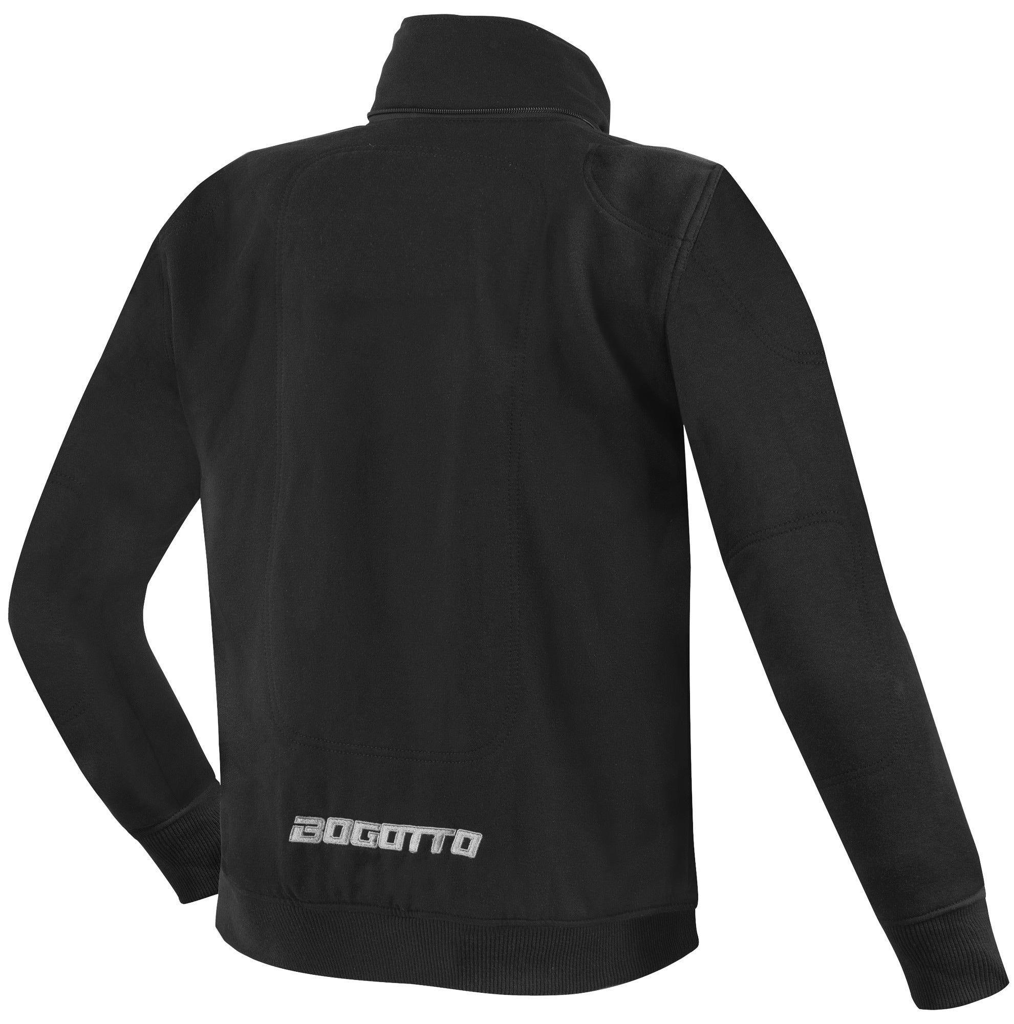 Bogotto R-Ace Sweat à capuche zippé de moto noir L Figure 3