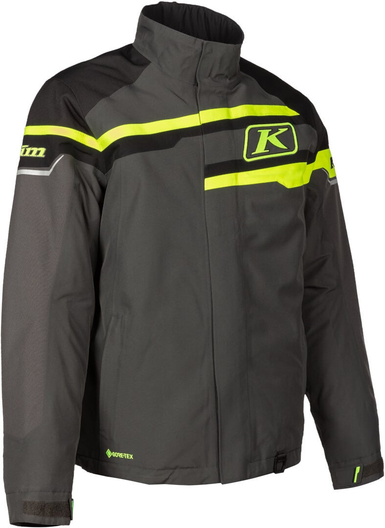 Klim Klimate 2022 Snowmobile Jacket grey/black/yellow 3XL Figure 3