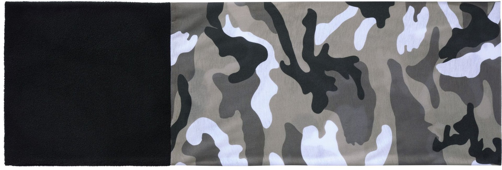 Brandit Fleece Multifunktionella huvudbonader svart/grå/vitt Figur 2