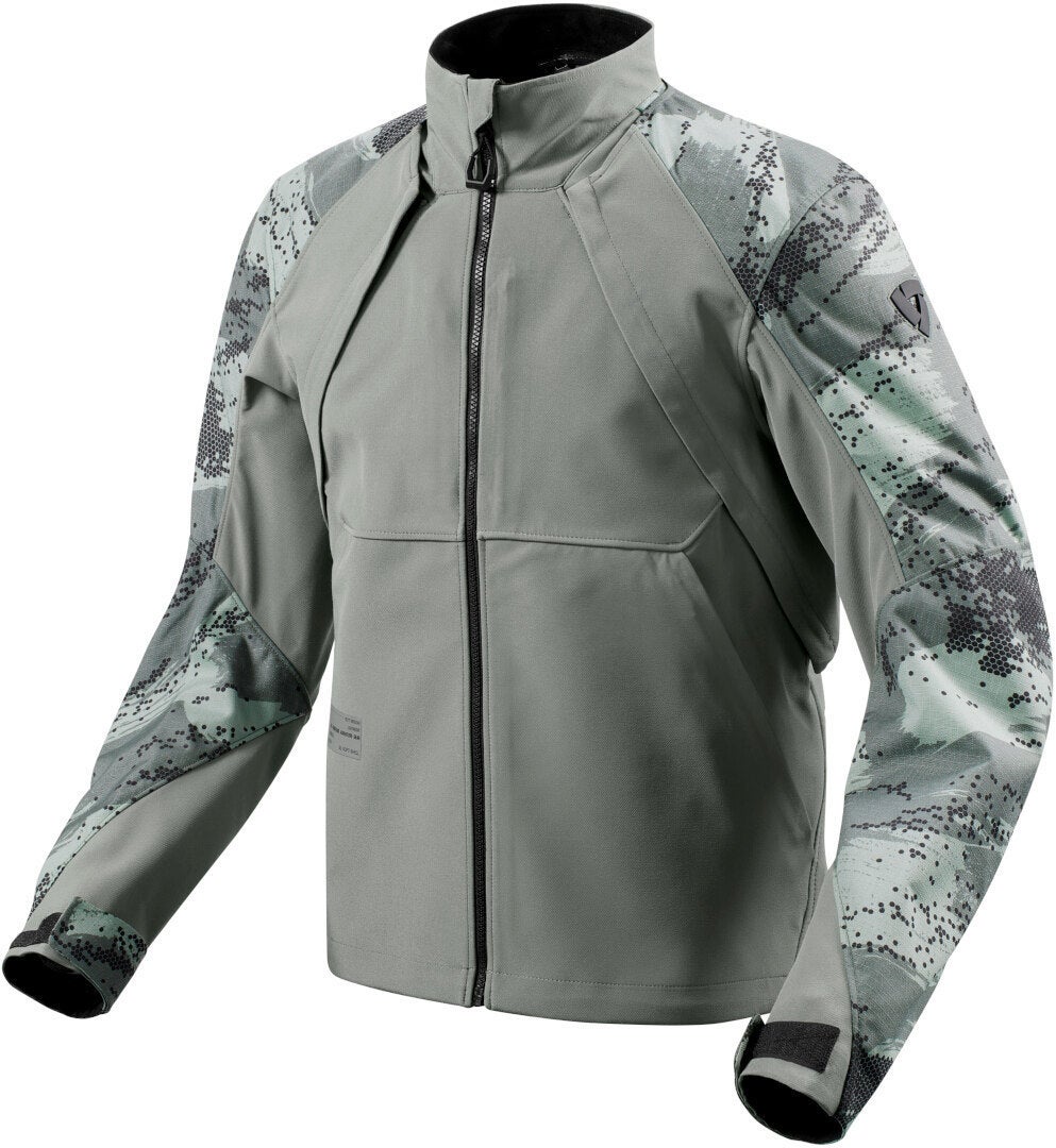 Revit Continent Motorrad Textiljacke grau L Abbildung 1