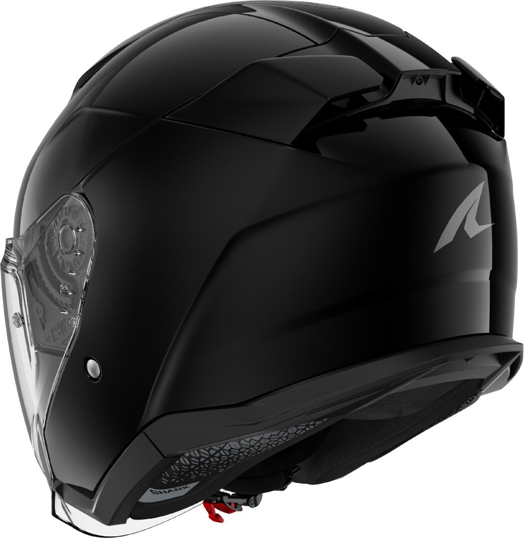 Shark Skwal Jet Blank Cască cu reacție negru S (55/56) Figura 3