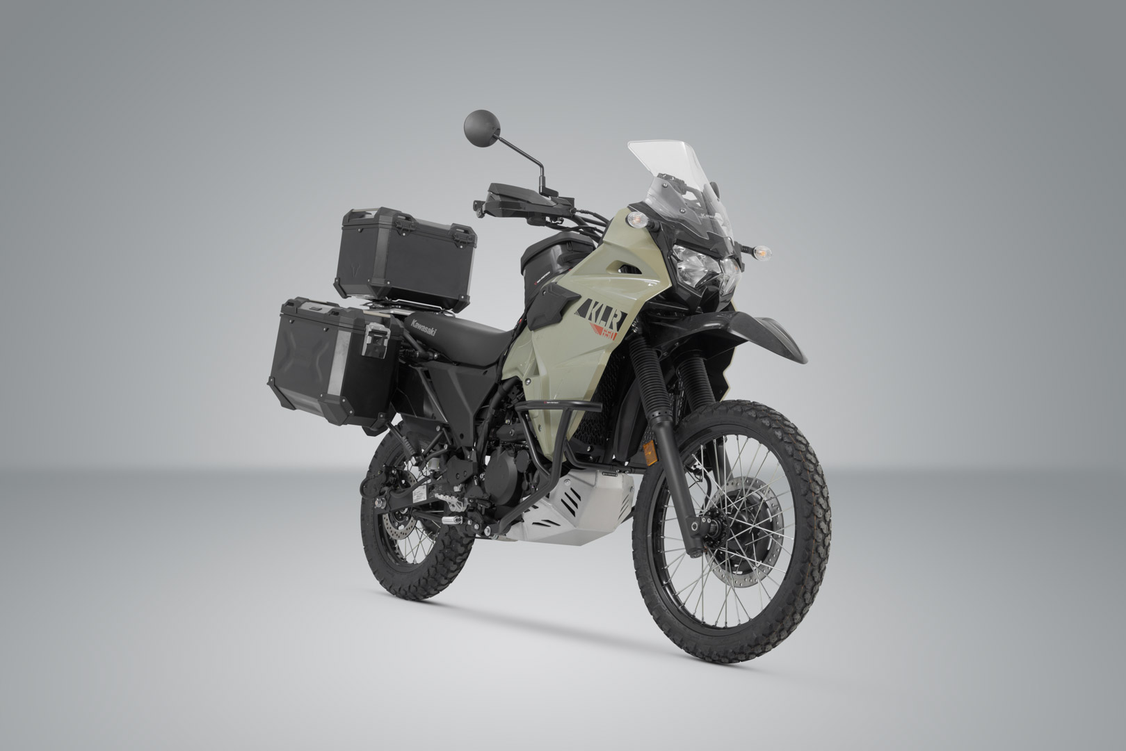 Setul de aventură SW-Motech TRAX ADV - Negru. Kawasaki KLR 650 (22-). Figura 2