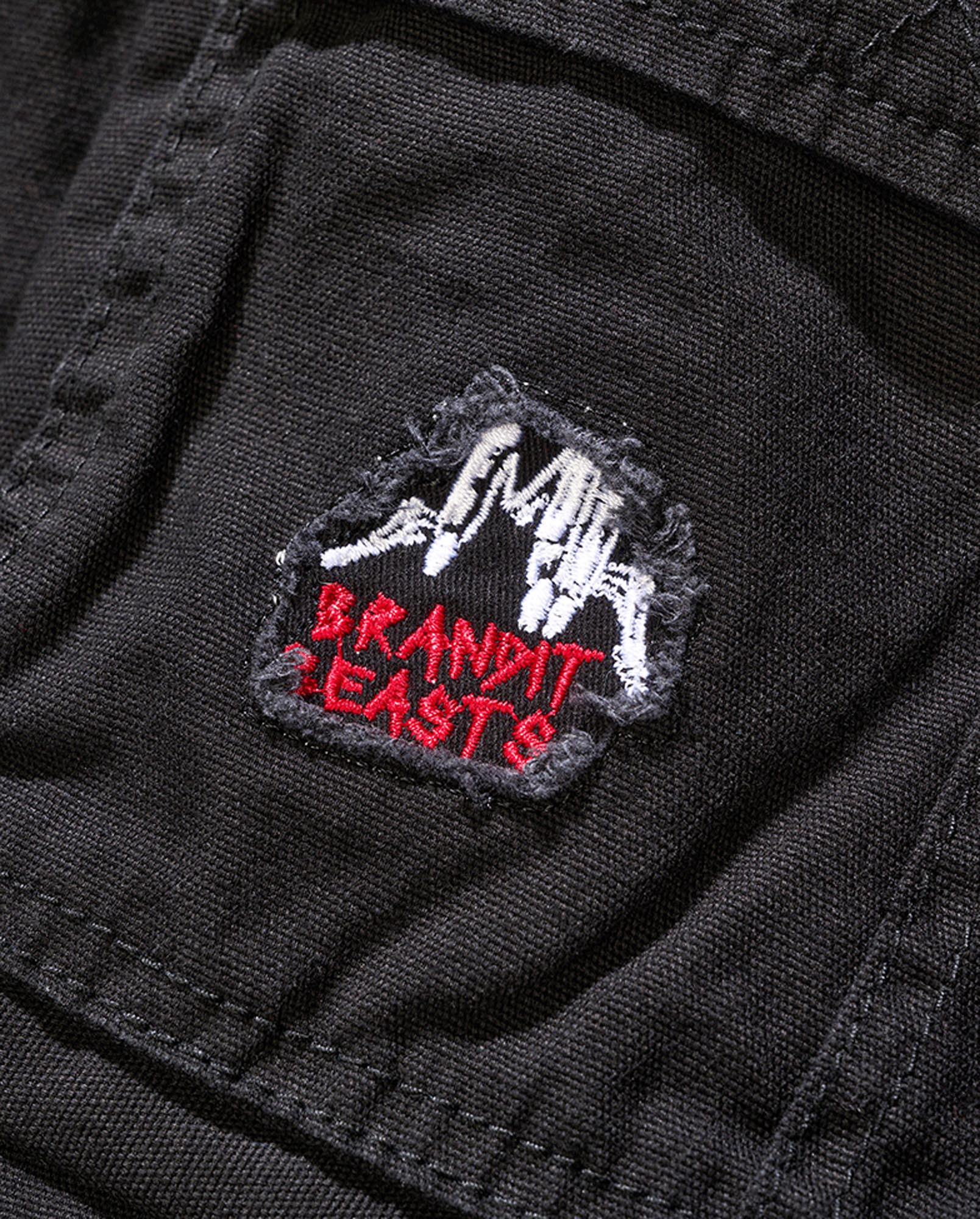 Brandit Iron Maiden Savage The Number of the Beast Black Edition Shorts 3XL Figure 8