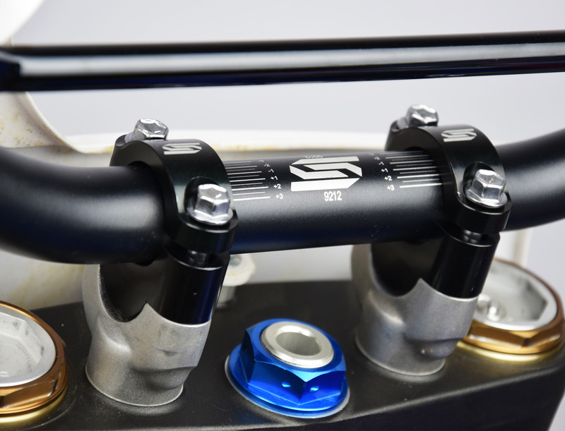 SCAR Kit de ridicare a guidonului +20mm Ø28,6mm Negru ghidon Figura 3