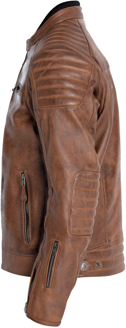 John Doe Dexter Motorrad Lederjacke braun XL Abbildung 5