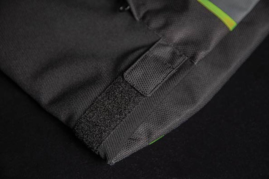 Icon Hooligan Ultrabolt Motorfiets textiel jas grijs/groen XXL Figuur 3