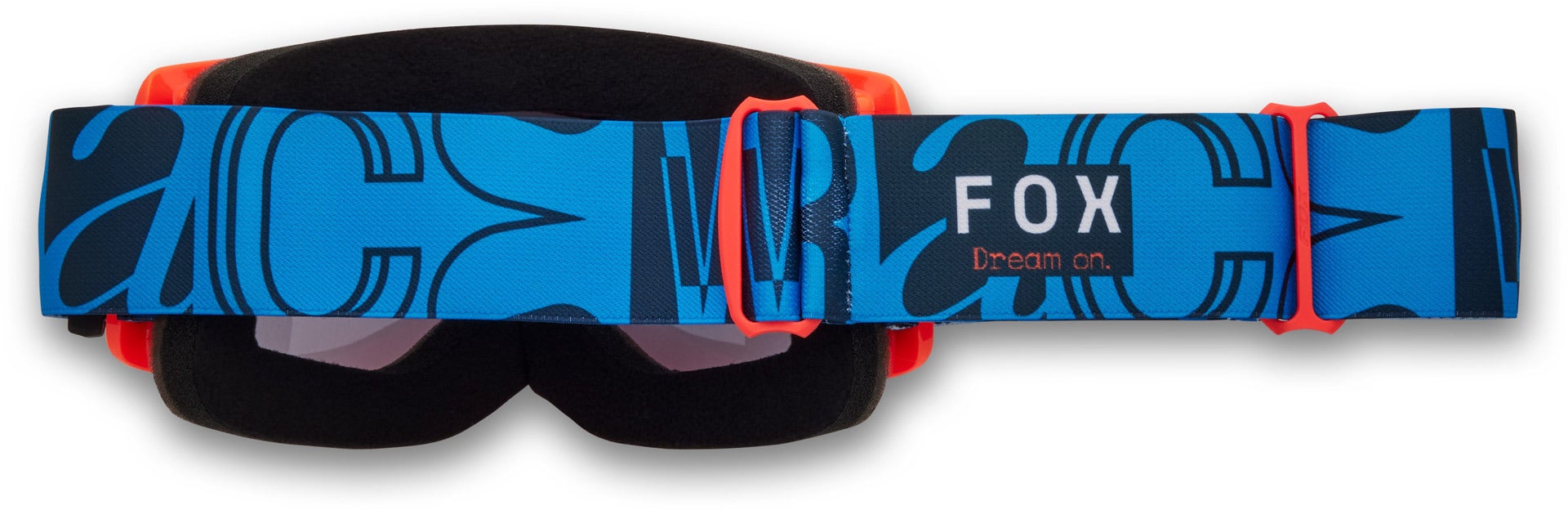 FOX Main Race Spec Mirrored Lens Óculos de motocross azul Figura 2