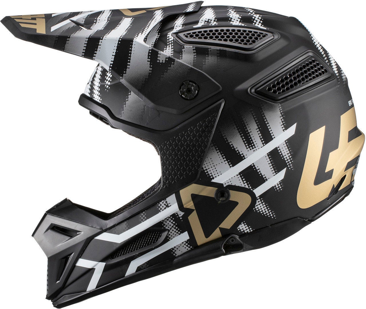 Leatt GPX 5.5 V20.2 Zebra Casco Motocross M (57/58) Figura 3