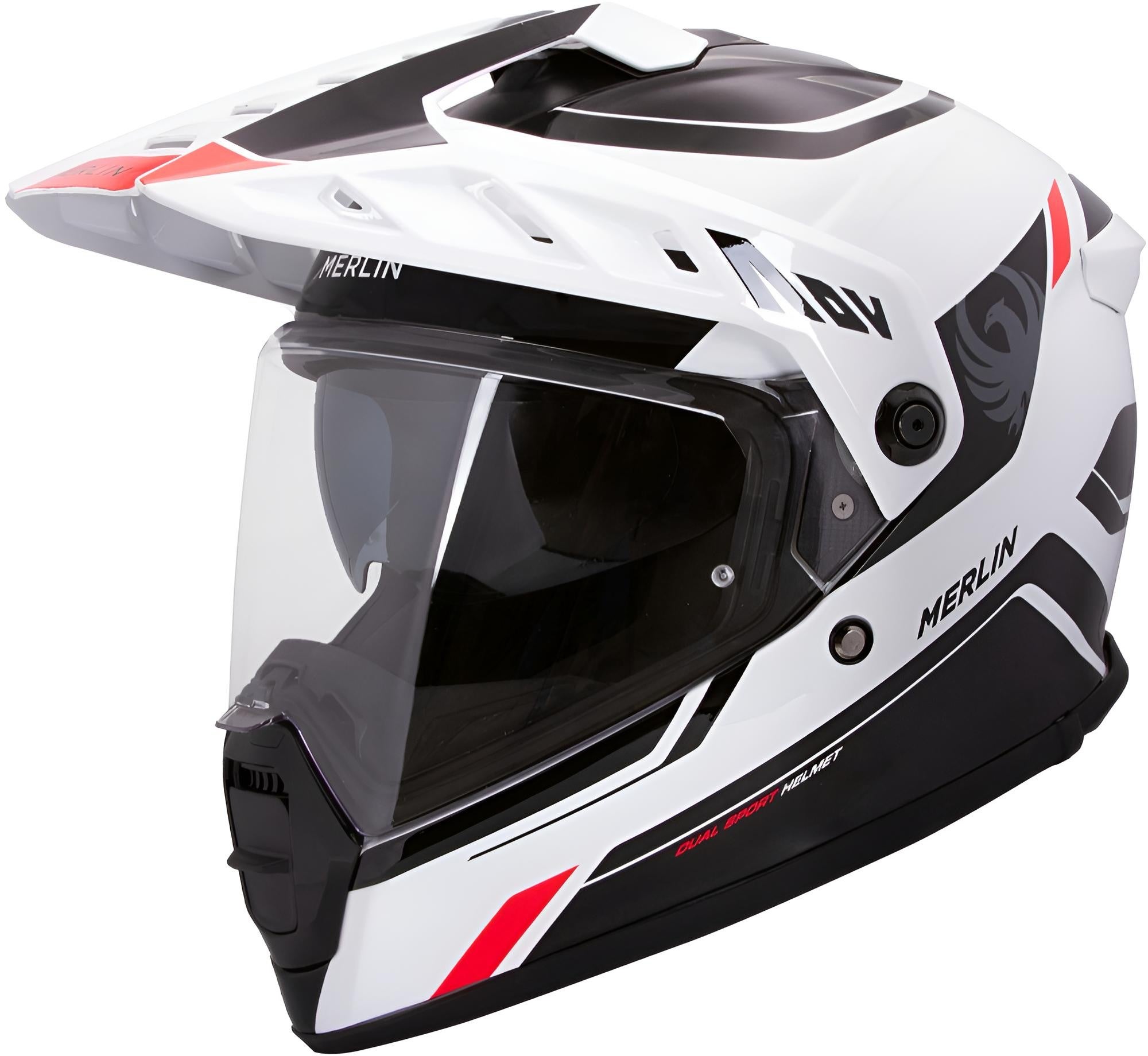 Merlin Torres Adventure Block Enduro Helmet white/red XXL (63/64) Figure 1