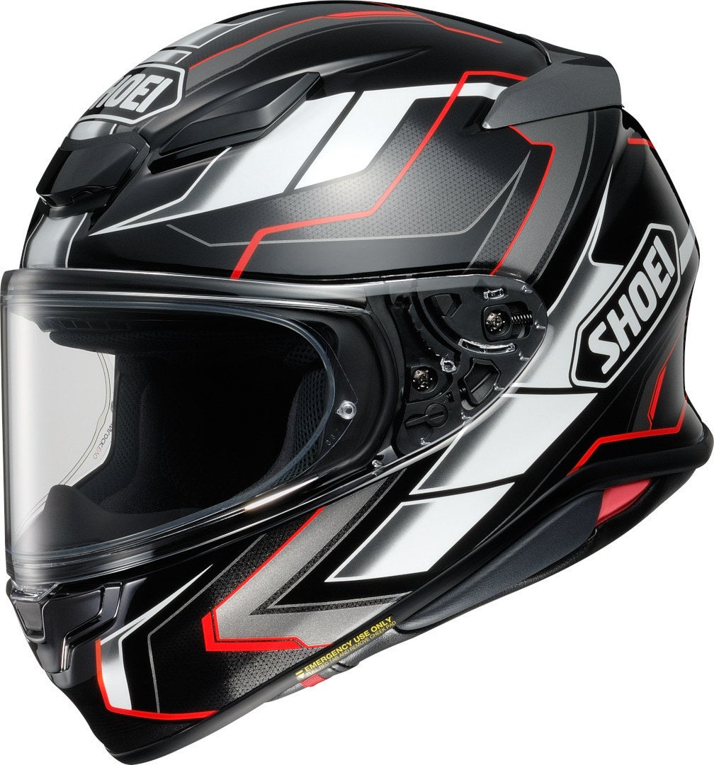 Shoei NXR 2 Prologue Casque Noir/Rouge/Blanc S (55/56) Figure 1