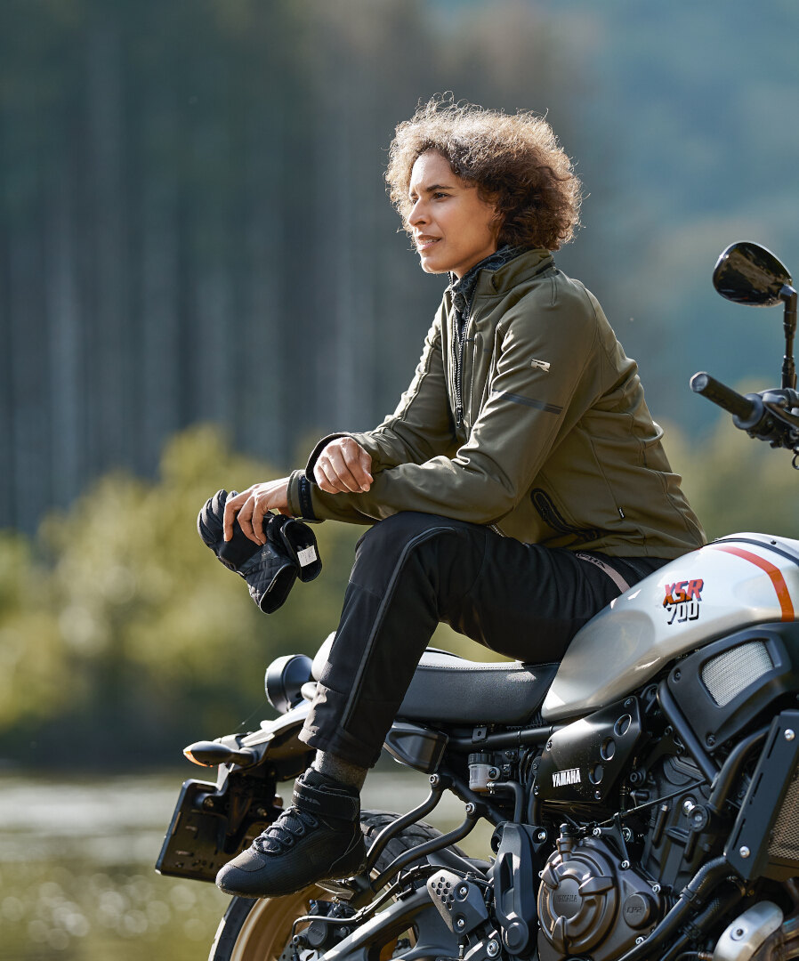Richa Vanquish 2 Dames Motorfiets Textiel Jas Olive M Figuur 7