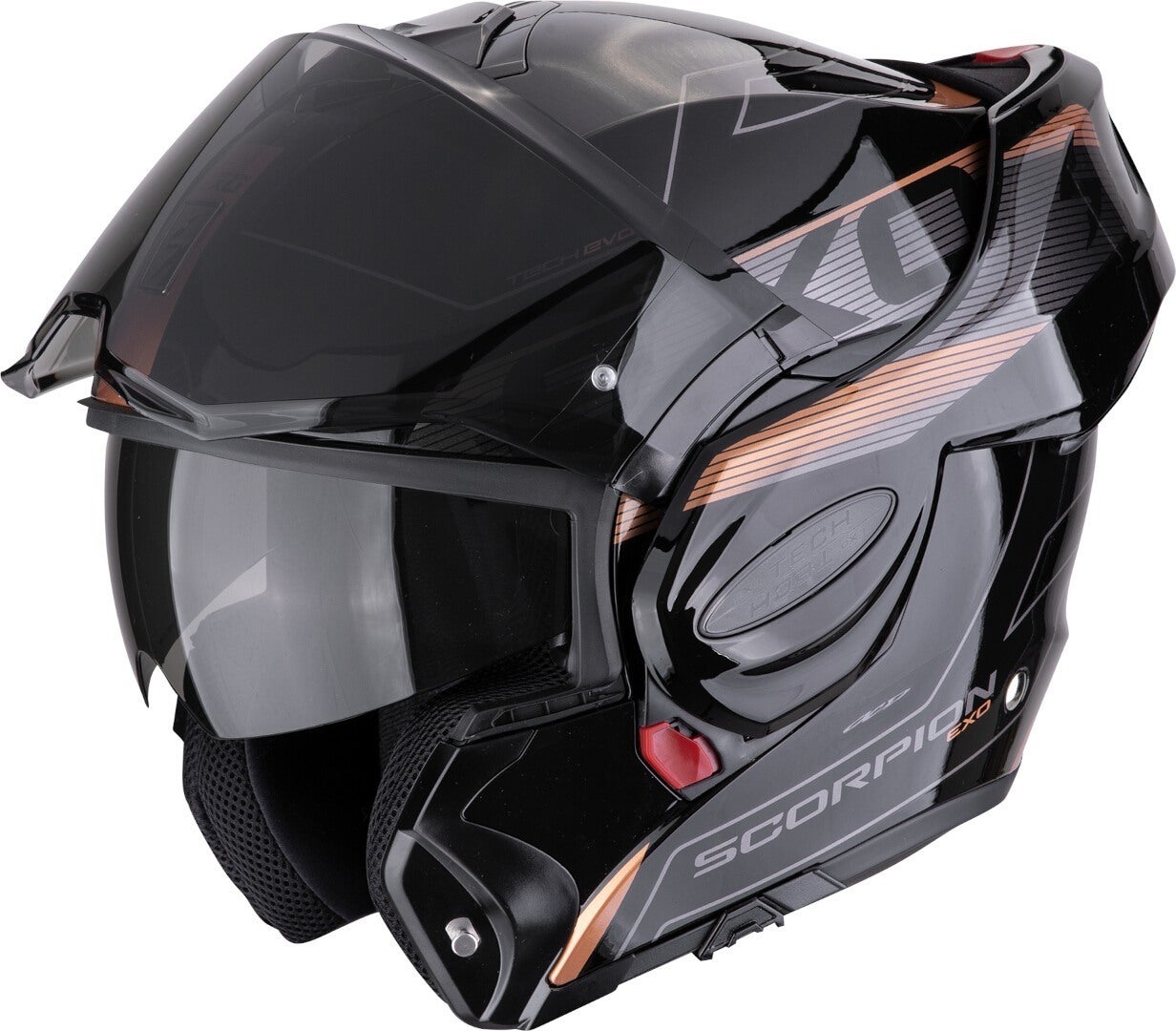 Scorpion EXO Tech Evo Traveller Helm zwart/brons M (57/58) Figuur 2