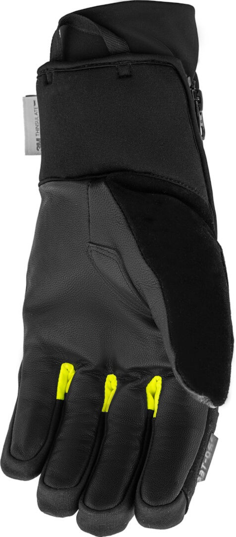 FXR Transfer Short Cuff Snowmobile Gloves black/yellow XL Figure 2