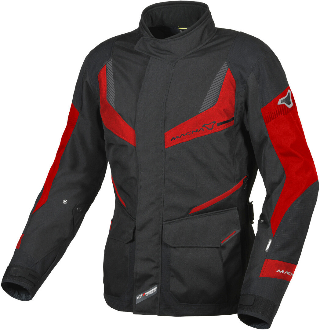 Macna Rancher waterproof Ladies Motorcycle Textile Jacket black/red M Figure 1