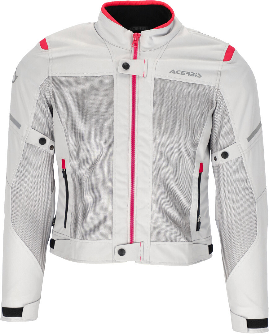 Acerbis Ramsey Vented Damen Motorrad Textiljacke grau/pink L Abbildung 3