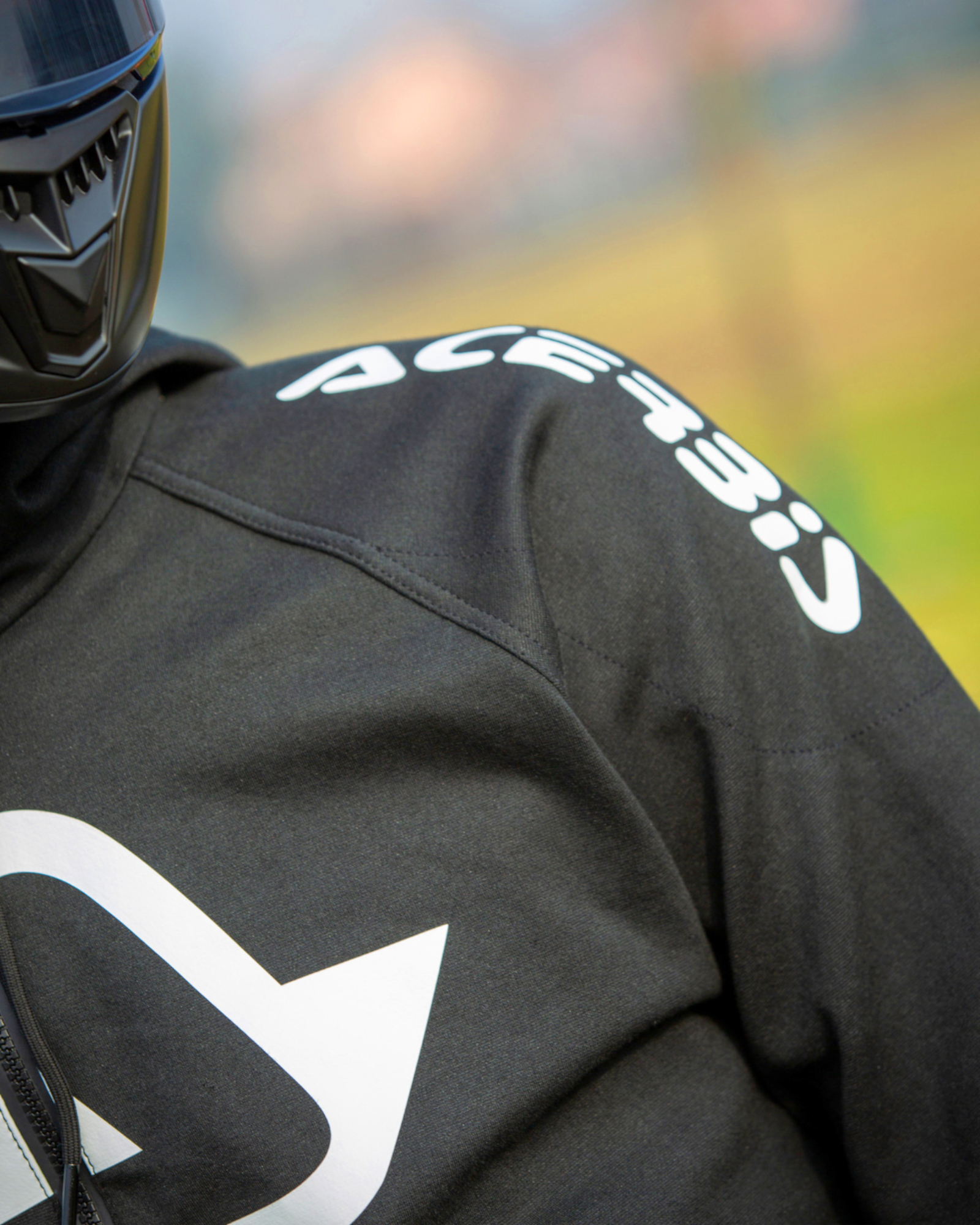 Acerbis Fly Cappuccio con zip da motocicletta L Figura 14
