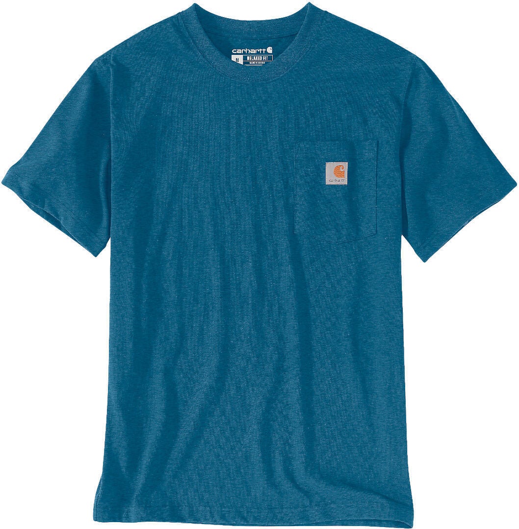 Carhartt Relaxed Fit Heavyweight K87 Pocket Triko tmavě modrá M Obrázek 1
